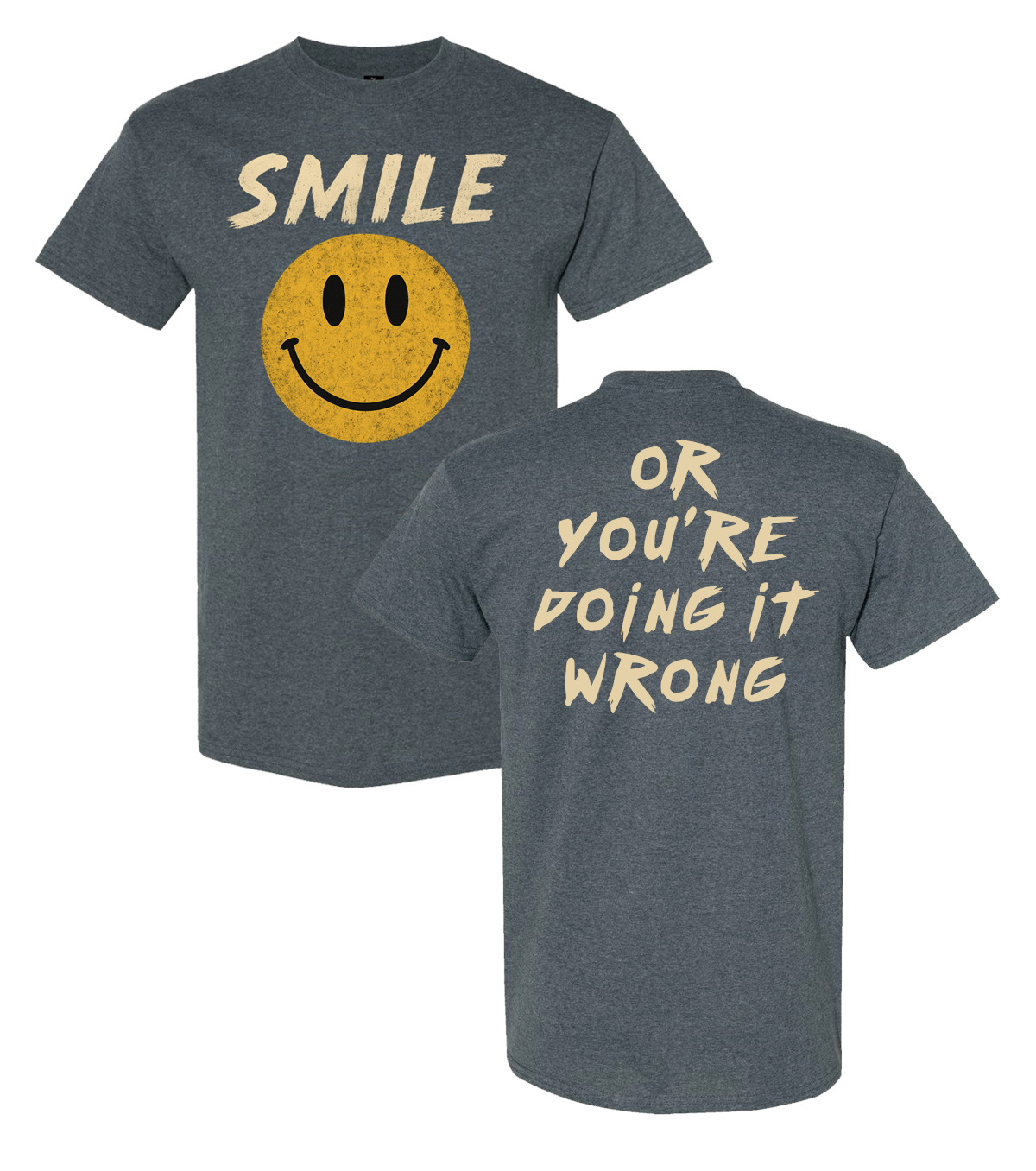 Andy Glaze - Circle Smile Tee – Andy Glaze Merch