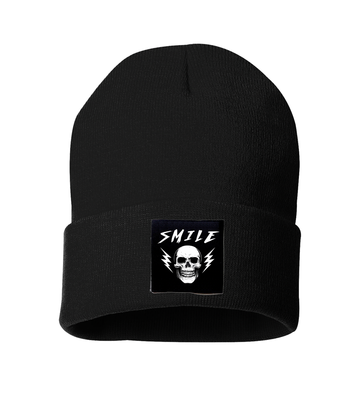 Smile Beanie - Black – Andy Glaze Merch