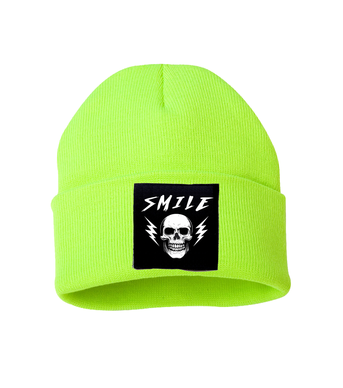 Smile Beanie - Neon – Andy Glaze Merch