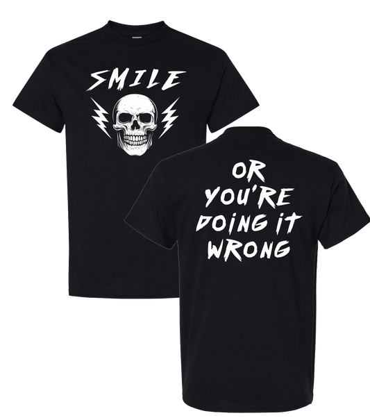 Andy Glaze - Smile Tee (Black)