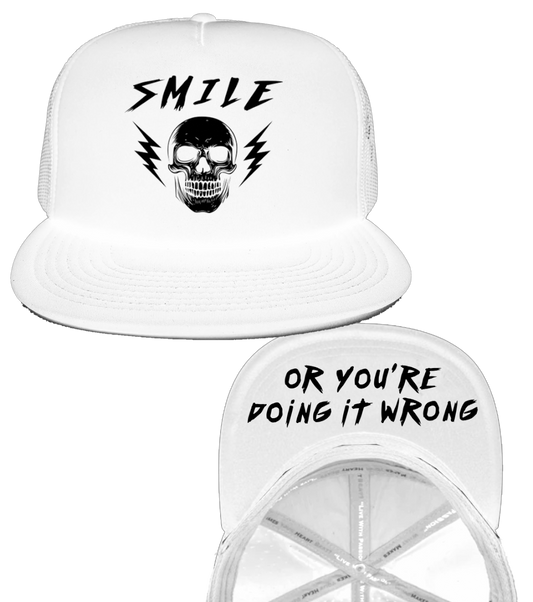 Andy Glaze - White Classic Mesh Back Snapback