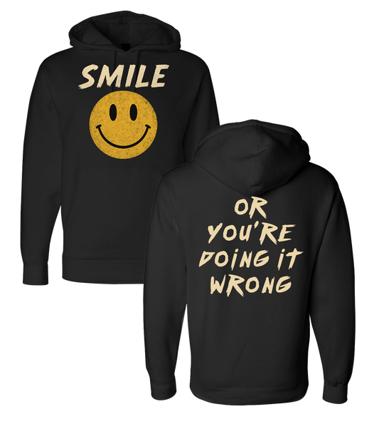 Andy Glaze - Circle Smile Hoodie