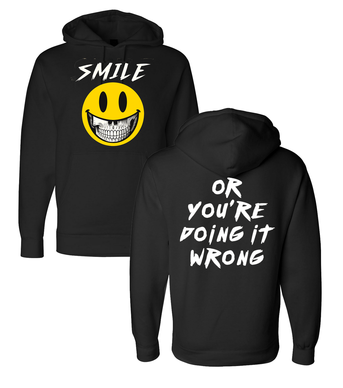 Andy Glaze - Smile Masked Hoodie
