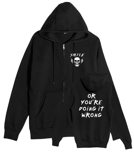 Andy Glaze - Smile ZIP Hoodie