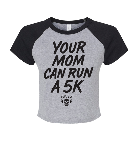 Your Mom Crop Tee - Ladies